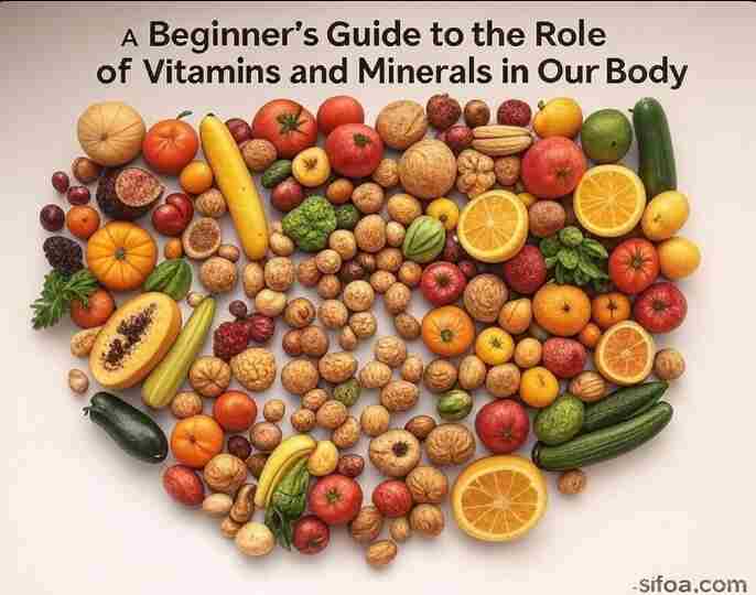 Generate a featured image with this topic A Beginner’s Guide to the Role of Vitamins and Minerals in Our Body