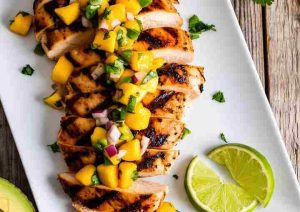 Grilled Chicken with Mango Salsa